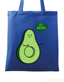 Sacosa din panza Avocuddle 1 Albastru regal