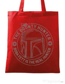 Sacosa din panza Bounty Hunter Rosu