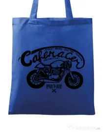 Sacosa din panza Caferacer Albastru regal