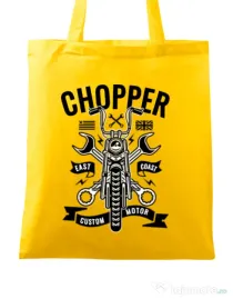 Sacosa din panza Chopper Galben