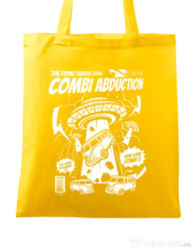 Sacosa din panza Combi Abduction Galben