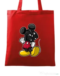 Sacosa din panza Darkmouse Rosu