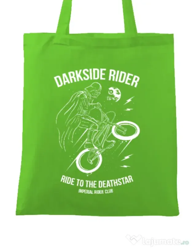 Sacosa din panza Darkside rider Verde mar