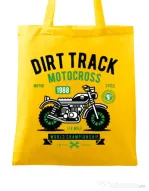 Sacosa din panza Dirt Track Galben