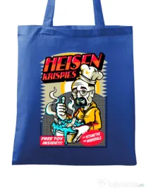 Sacosa din panza Heisen krispies Albastru regal