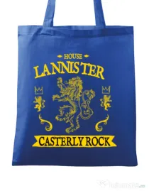 Sacosa din panza House Lannister Albastru regal