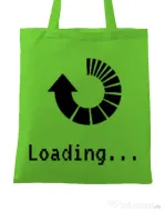 Sacosa din panza Loading Verde mar