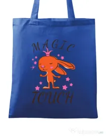 Sacosa din panza Magic touch Albastru regal