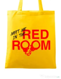 Sacosa din panza Red room Galben
