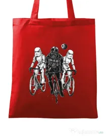 Sacosa din panza Star bikers Rosu