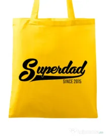 Sacosa din panza Superdad Galben