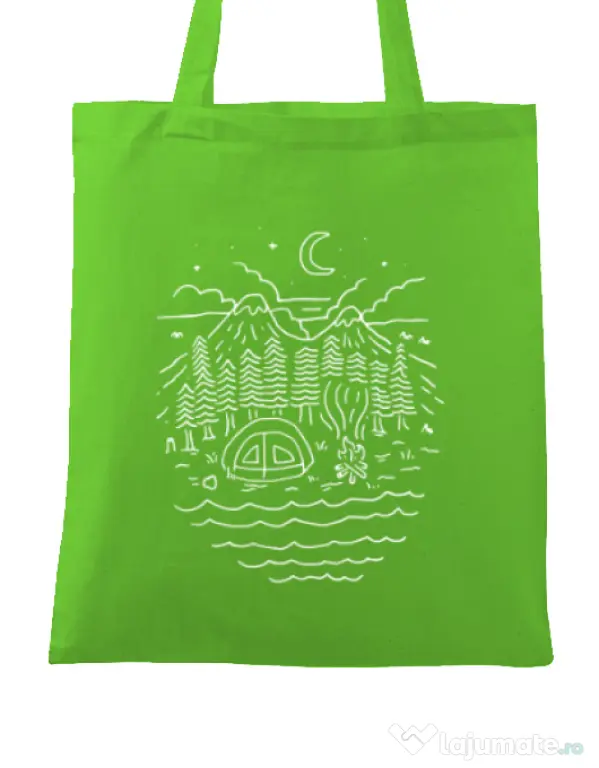 Sacosa din panza The Great Outdoors Verde mar