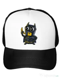 Sapca personalizata Bat minion Alb