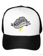 Sapca personalizata Dark and gloomy Alb