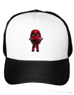 Sapca personalizata Deadtrooper Alb