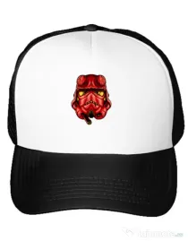 Sapca personalizata Helltrooperboy Alb