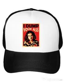 Sapca personalizata I dump your ass Alb