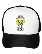 Sapca personalizata Life is tough Alb