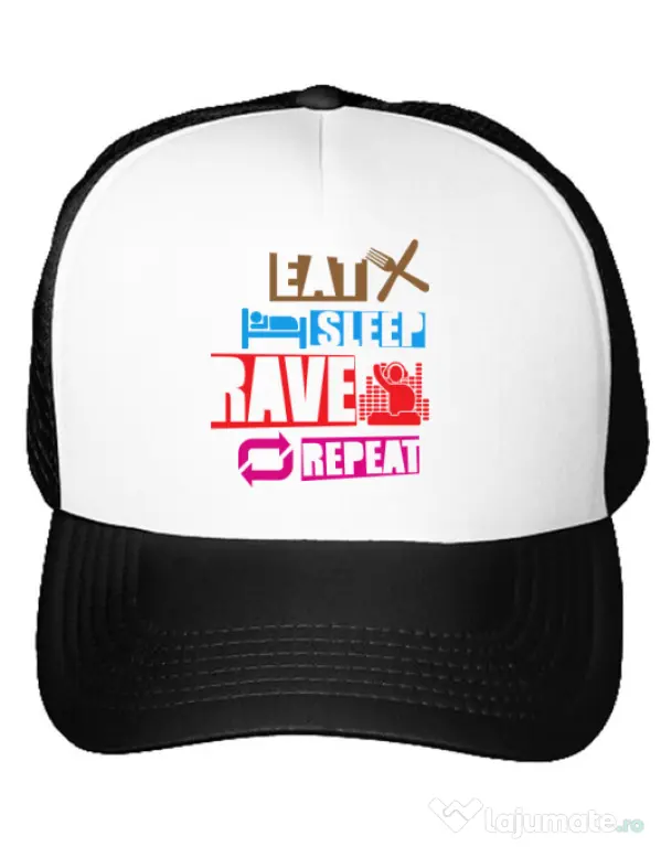 Sapca personalizata Raver Alb