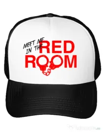 Sapca personalizata Red room Alb