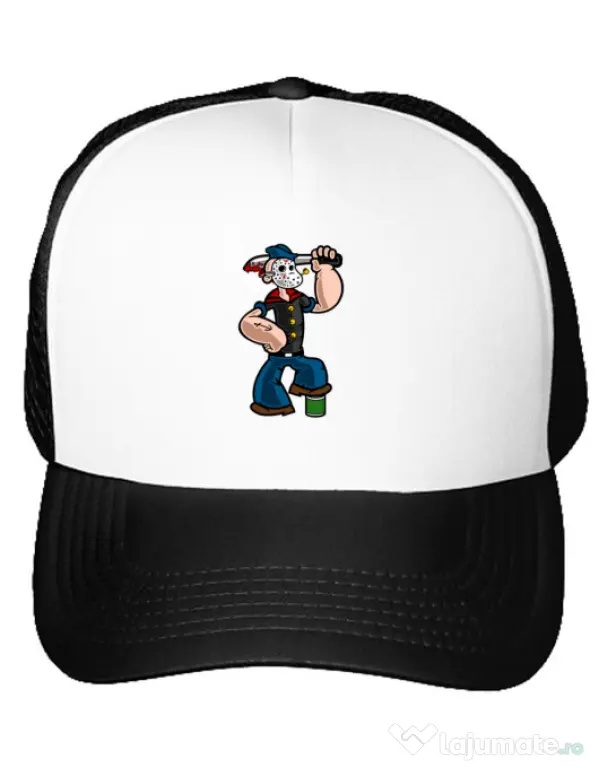 Sapca personalizata Sailor Mass Murderer Alb