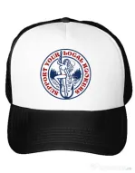 Sapca personalizata SUPPORT YOUR LOCAL HOOKERS Alb