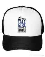 Sapca personalizata Tall best friend Alb