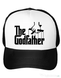 Sapca personalizata The godfather Alb
