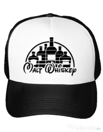 Sapca personalizata Whiskey Alb