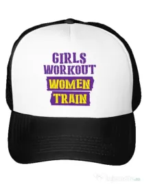 Sapca personalizata Women train Alb