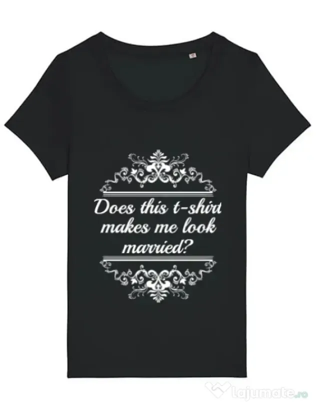Tricou Mireasa STANLEY STELLA Marriage Negru