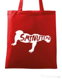 Sacosa din panza 5 minute Rosu