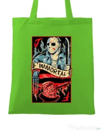 Sacosa din panza Immortal Verde mar