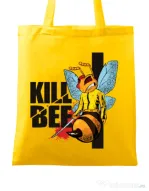 Sacosa din panza Kill bee Galben