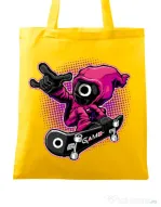 Sacosa din panza Squid Boy Galben