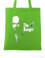 Sacosa din panza Tricou The danger Verde mar