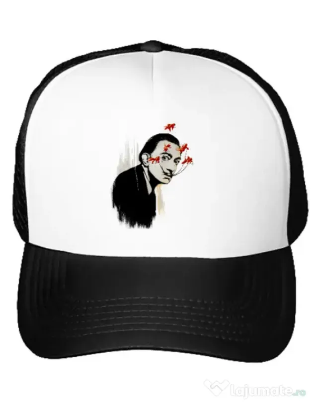 Sapca personalizata Lift that moustache Alb