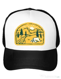Sapca personalizata River camp Alb