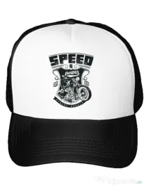 Sapca personalizata Speed and power Alb