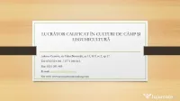 Curs Lucrător Calificat înCulturi de Câmp și Legumicultură