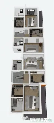 Vila duplex contemporană Bucurestii Noi - Straulesti 