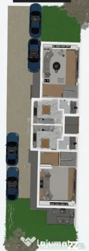 Vila duplex contemporană Bucurestii Noi - Straulesti 
