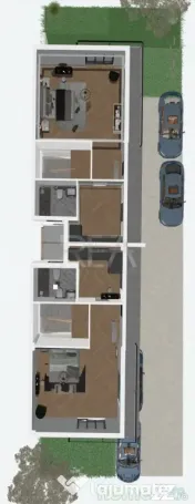 Vila duplex contemporană Bucurestii Noi - Straulesti 