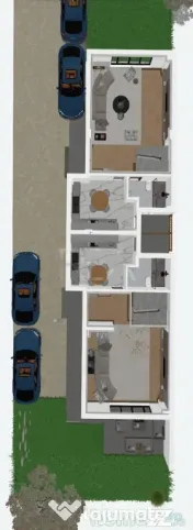 Vila duplex contemporană Bucurestii Noi - Straulesti 