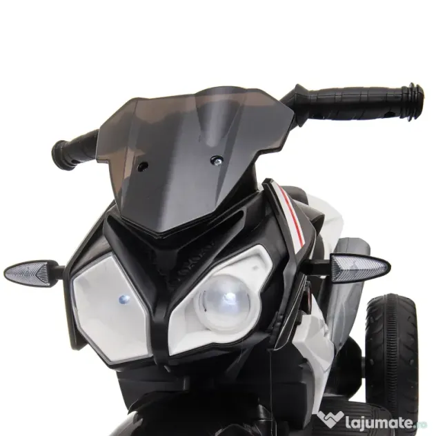 HOMCOM Motocicletă Electrică pentru Copii 3-6 Ani, Max 25 kg, 6V, Viteză 3km/h, Design Sportiv, Negru | Aosom Romania