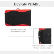 Homcom Pat Masaj Profesional – Aluminiu Pliabil & Portabil 