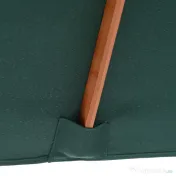 Umbrela Dreptunghiulara Outsunny din Bambus, 2x1.5x2,3m | Aosom Romania 