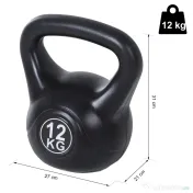Homcom Kettlebell 12 kg Cross‑Training cu disc de nisip 
