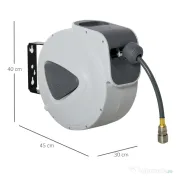 Durhand Furtun Automat 10.2 m – Montaj Pe Perete, Conexiune F3/8”