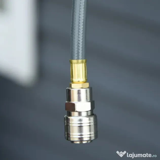 Durhand Furtun Automat 10.2 m – Montaj Pe Perete, Conexiune F3/8”
